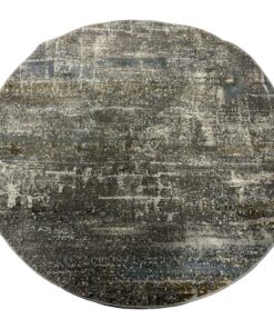 Rugs & Decor/ Modern Round Turkish Area Rug - 160 x 160 cm