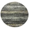 Rugs & Decor/ Wave Style Beautiful Round Area Rug - 160 x 160 - cm