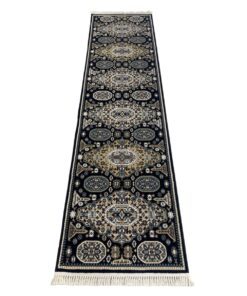 Rugs Oriental Persian Inspired Runner/Rug - Navy - 300 x 80 cm