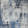 Rugs Original Leo Modern Abstract Blue Rug