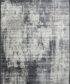 Rugs Original Leo Modern Abstract Grey Rug