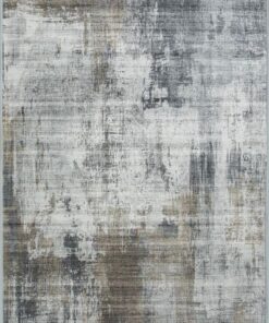 Rugs Original Leo Modern Abstract Rust Rug