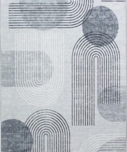 Rugs Original Neptune Modern Grey Arch Rug