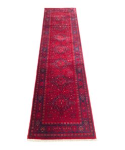 Rugs Persian Kazac Design Runner/Rug - Velvet Red - 300 x 80 cm