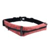 Running Belt for Women Men Waist Pack 2 Extendable Water-Resistant Pockets - Orange