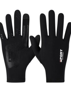 Running Cycling Gloves - Touch Screen Anti-Slip Lightweight Gloves - M