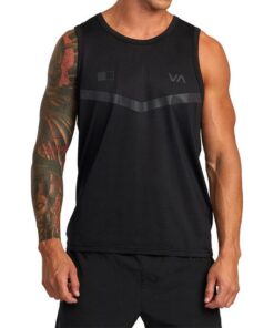 RVCA Men's Runner Sport Vest - Black - M