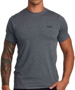 RVCA Men's Sport Vent T-Shirt - Grey - L