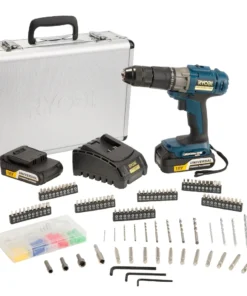 Ryobi 18V Cordless Impact Driver Drill Kit