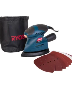 Ryobi Mouse Sander 130W 13 Piece Accessories