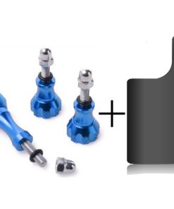 S-Cape Aluminium Combo for GoPro 3+ & GoPro4 Latch & Screws Combo - Blue & Black