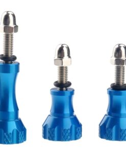 S-CAPE Aluminum Replacement Screws for all GoPro - Blue