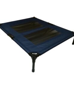 S-Cape Large Vent Elevated Dog Bed (50kg) - Blue