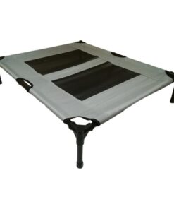 S-Cape Large Vent Elevated Dog Bed (50kg) - Grey