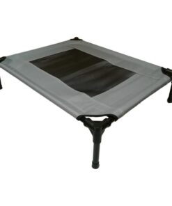 S-Cape Medium Vent Elevated Dog Bed (30kg) - Grey