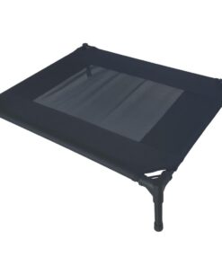 S-Cape Small Vent Elevated Dog Bed (20kg) - Black