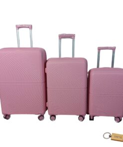 S-Type - S1 Carry: Your Ultimate Portable Suitcase Solution - 3-piece - Pink