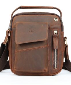 SA Classy Men's Genuine Leather Crossbody/ Shoulder/ Messenger Bag 6059