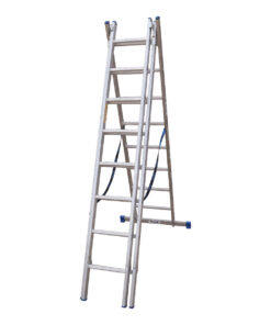 MAC AFRIC 2.4 M 5-in-1 Step/Extension Aluminium Ladder