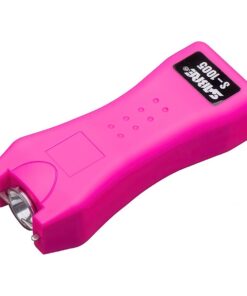 Sabre Red Dual Capacitor Stun Gun with LED Flashlight - Pink
