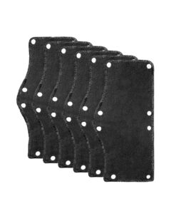 Safety Hat Sweatband Washable Velvet Terry Cotton Hard Hat Liner - 6 Piece