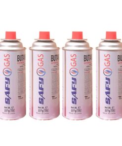 Safy- 227G Butane Canister Pack of 4