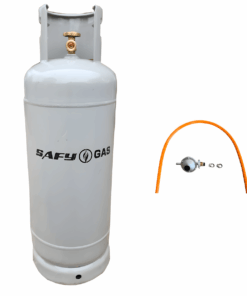 Safy Gas Empty Cylinder 19kg & Regulator & Hose Pipe 2m