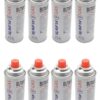 SAFY GAS - Pack of 8 - Butane Canisters 227g