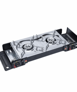 Safy Ignition Portable Gas Stove - Double Burner Gas Stove