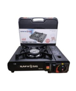 Safy - Single Burner Canister Camping Gas Stove with Travel Case