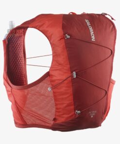 Salomon Active Skin 8 Hydration Pack - RED DAHLIA/HIGH RISK RED - XS