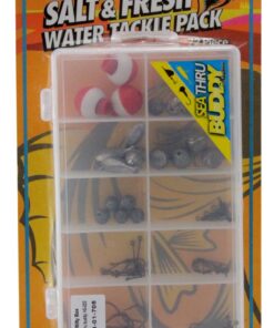 Salt & Fresh Water 72 Piece Fishing Tackle Kit