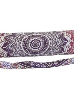 Samasthiti Mandala Yoga Mat Bag - Purple
