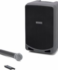 Samson XP106W Expedition Rechargeable Battery Powered PA System with Handheld Wireless Microphone & Bluetooth