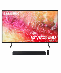 Samsung 50" DU7001 4K UHD Smart TV + Samsung 2.1ch Dolby Bluetooth Soundbar