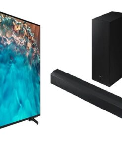 SAMSUNG 55 BU8000 CRYSTAL UHD 4K SMART+Samsung Soundbar HW-B550/XA