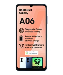 Samsung Galaxy A06 Blue Black