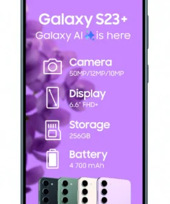 Samsung Galaxy S23 Plus 5G 256GB Black