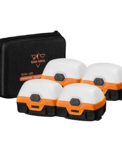 San Hima Dual Colour Magnetic LED Camping Lights (4 Piece)