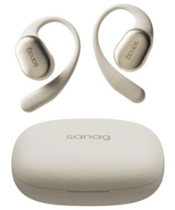 SANAG - C16S - Wireless Panoramic Sound Earbuds with App Control - Beige