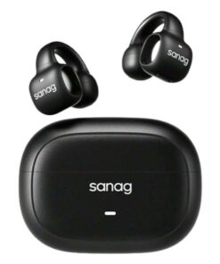 SANAG - S3S - IPX4 Waterproof Open Ear Bluetooth Earbuds - Black