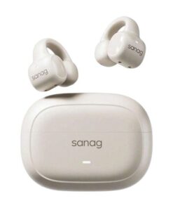 SANAG - S3S - IPX4 Waterproof Open Ear Bluetooth Earbuds - White