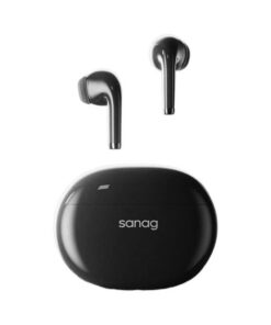 SANAG -T81- IPX46 Waterproof Wireless Earphones With Touch Control - Black