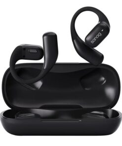 SANAG - Z77 - IPX5 Water Resistant Earbuds With Touch Control - Black