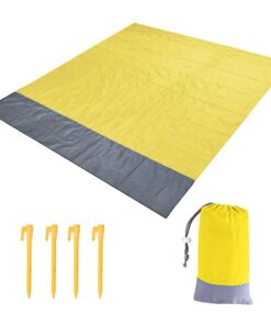 Sand Beach Mat 200X210cm - Yellow