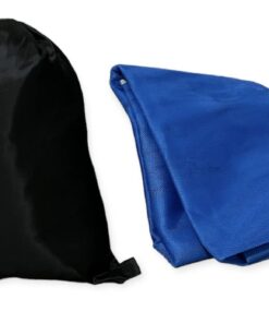 Sand Free Beach Blanket, Extra Large Beach Mat with Carry Bag - Blue