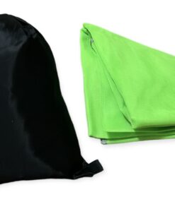 Sand Free Beach Blanket, Extra Large Beach Mat with Carry Bag - Green