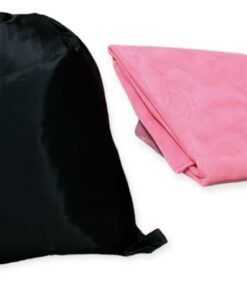 Sand Free Beach Blanket, Extra Large Beach Mat with Carry Bag - Pink