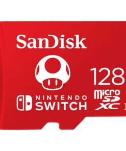 SanDisk 128GB 100MB/s Nintendo Switch MicroSD
