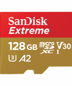 SanDisk Extreme microSD UHS I Card 128GB 170MB/s Read, 80MB/s Write
